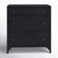 Belmont 3 - Drawer Iron Nightstand-549127733