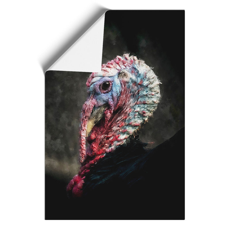 Turkey Bird - No Frame Print, 59cm H x 42cm W x 0.1cm D