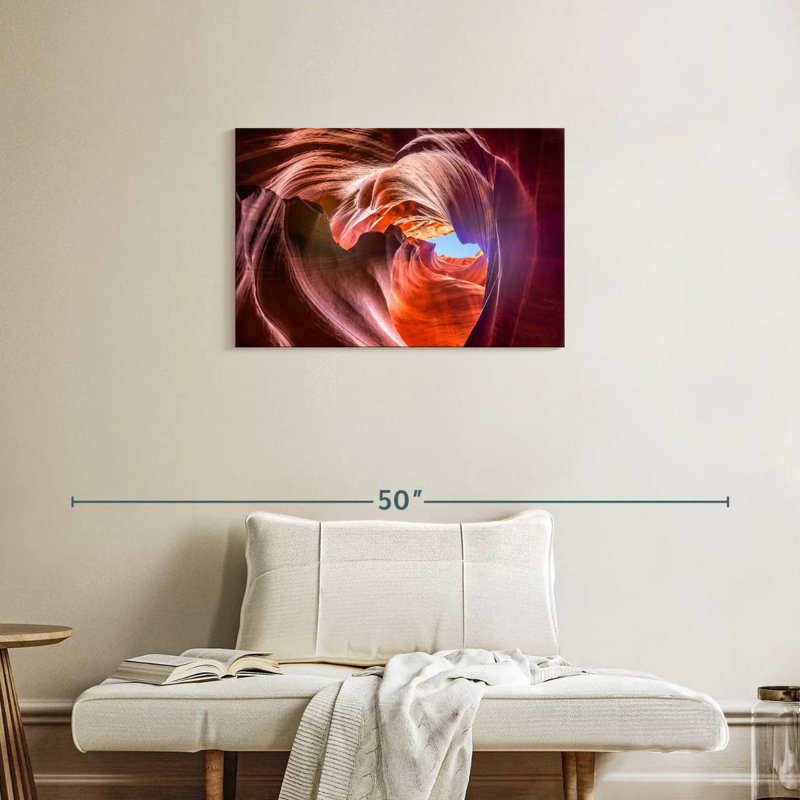 Alvord tourbillon supérieur Antelope Canyon, H 20 po x l 30 po