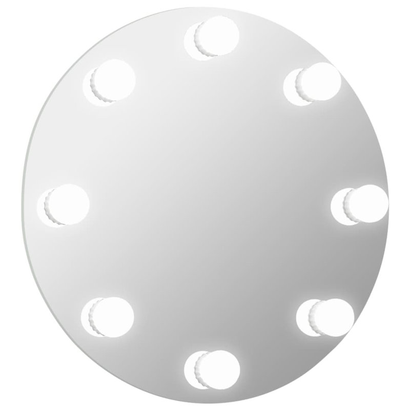 Birjesh Flat Wall Mirror, 40cm H x 40cm W