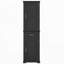 Armoire de rangement haute avec 4 portes et tablette réglable-400601231