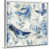 Toile blanche encadrée