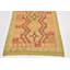 Tapis intérieur en laine rouge/orange 3 pi 3 po x 5 po one-of-kind main-noué la new age Elland