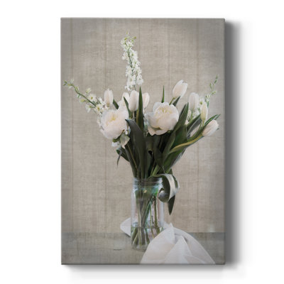 Farmhouse Bouquet II -Gallery Wrapped Cavas