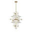 Lustre 15 lumières Amani en or royal-1286072238