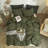 Ensemble de housse de couette douce en coton délavé Boho-1079322546-1079322548