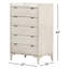 Commode 5 tiroirs Elaiya