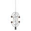 Wooden Dots 1 - Light Pendant-123110205-123110204