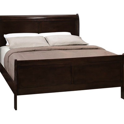 Cappuccino Colored Bed For Full - Bedroom Fashion Traditional In Shade Luxury Feature