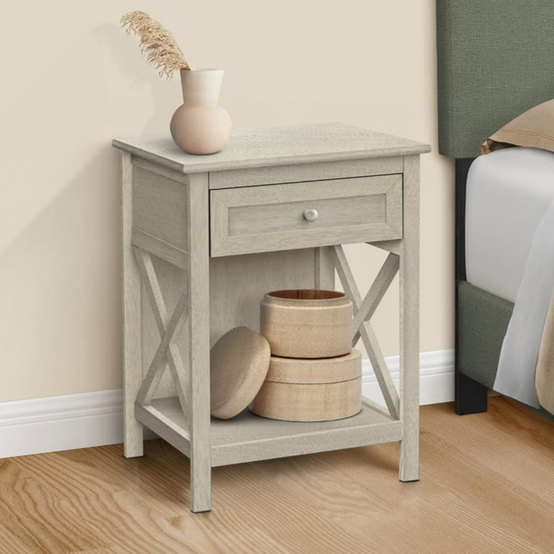 Table de bout transitionnelle, Bush Furniture Key West, rondelle