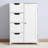 Bathroom Storage Cabinet With Adjustable Shelf And Drawers
