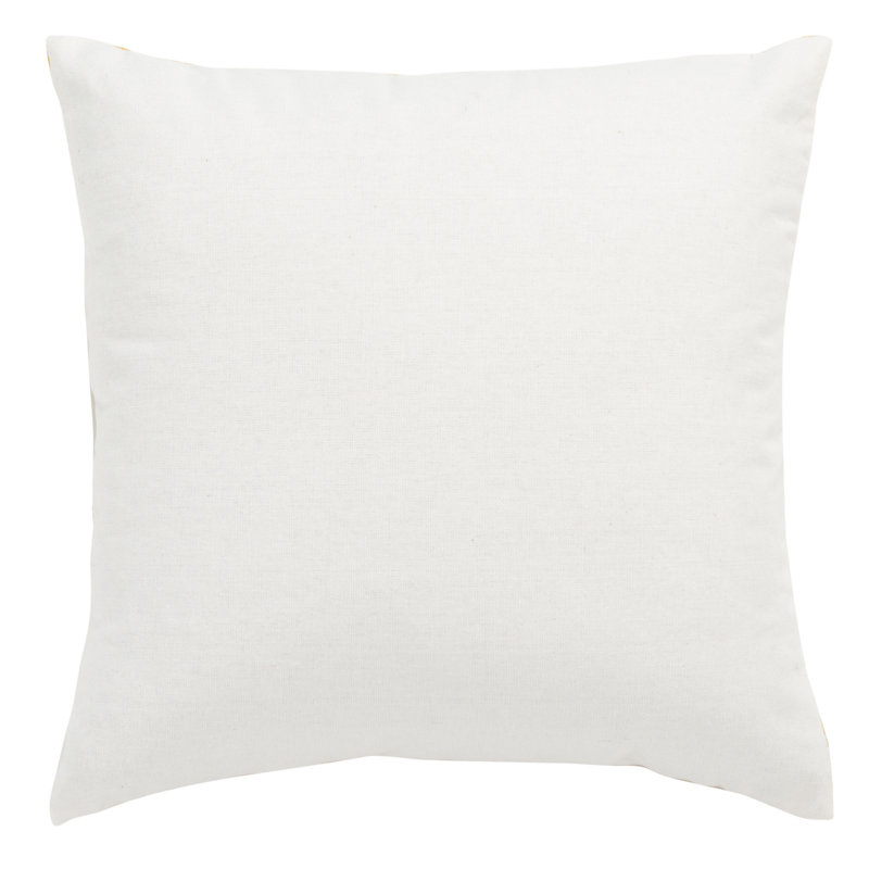 Tassels Reversible Throw Pillow