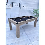 Hampton 3-in-1 Combination Table Includes Billiards, Table Tennis, & Dining Table