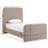 Fira Daliah Chenille Fabric Upholstered Bed-1639458598-1639458601