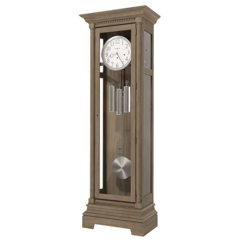 Scott Miller II Grandfather Clock, Oyster Gray Oak