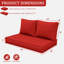 Ensemble de 3 coussins de remplacement de 5 po pour l'extérieur-852179406