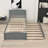 Twin Platform Bed with Trundle-1478878344