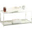 Table basse avec tablette et plateaux amovibles