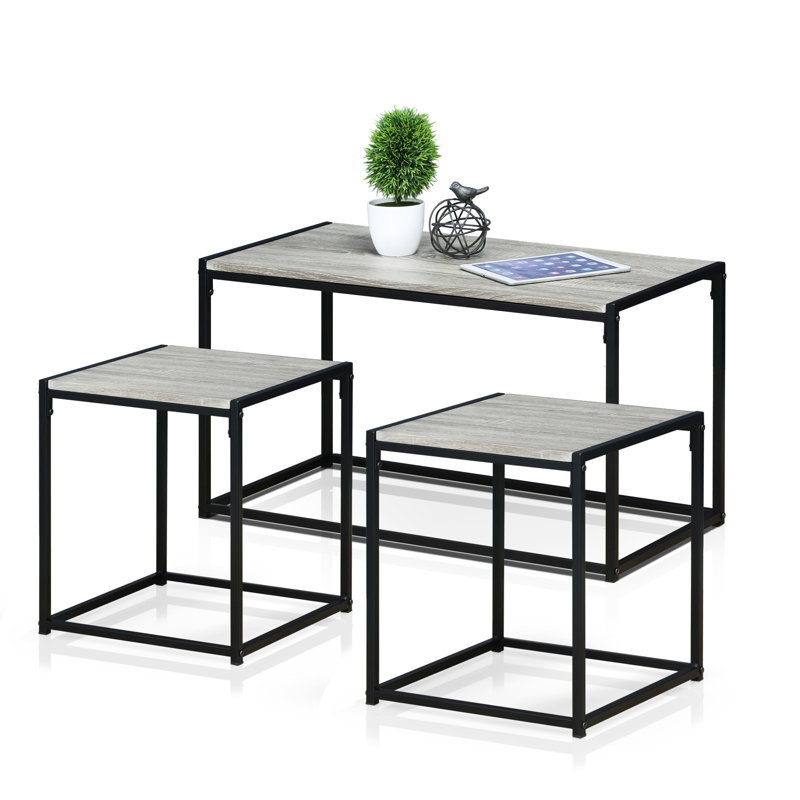 Anzavia Open Coffee Table, Dark Oak