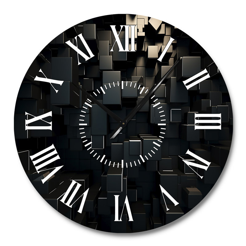 Horloge murale 3D 3D, Grand