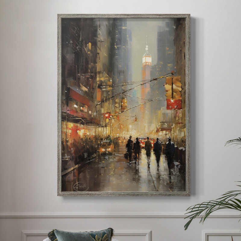 «Christmas Holiday Art DCCxxiii», reproduction d'art encadrée - bois massif, H 11 po x l 9 po