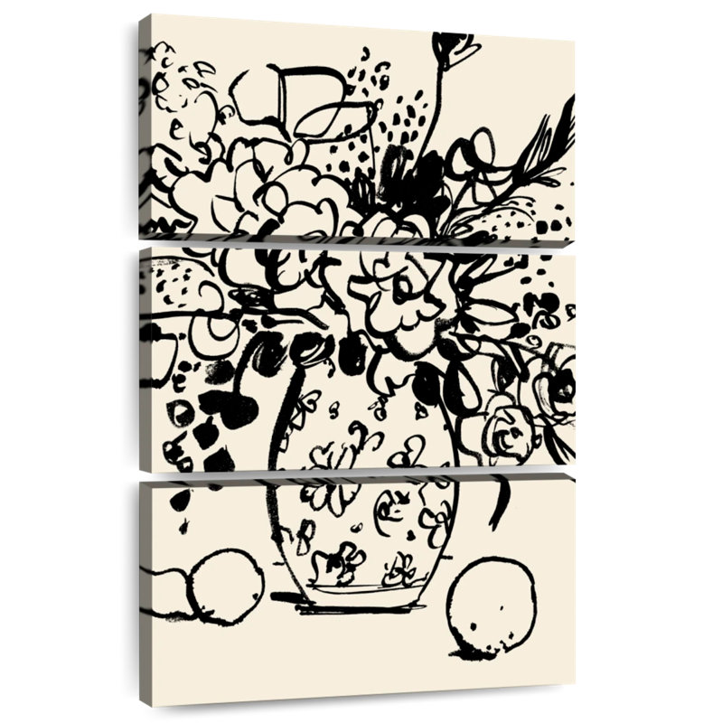 Nature morte Harnek Matisse II, H 74 po x l 48 po