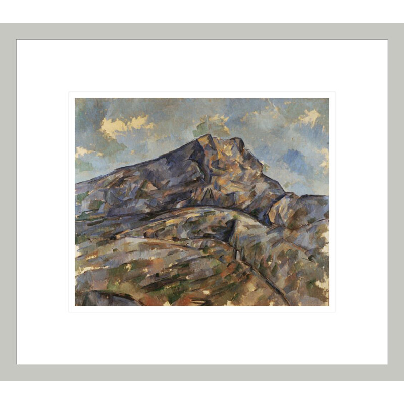 Mont Sainte-Victoire par Paul Cézanne, H 13,75 po x l 15,55 po