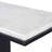 Uttermost Kenora White Marble Accent Table