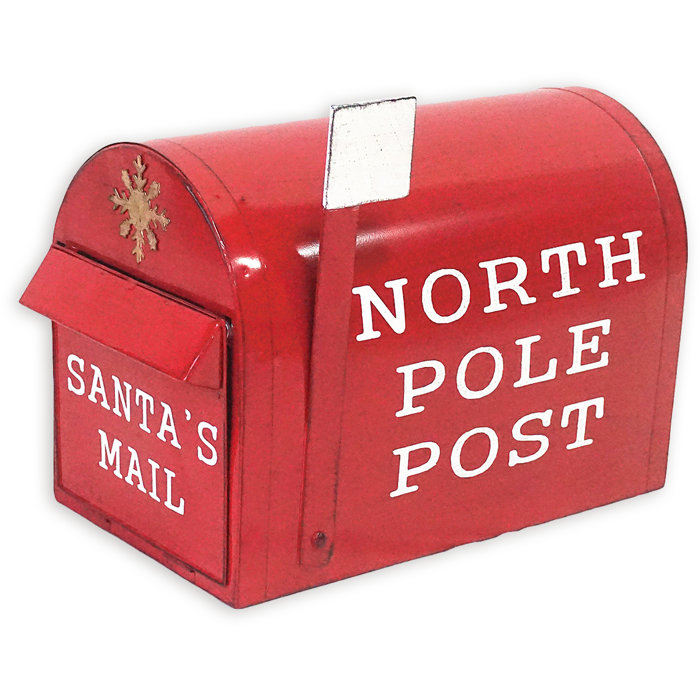 The Holiday Aisle® North Pole Mailbox | Wayfair