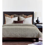 Naya Beige Cotton Blend Eclectic Duvet Cover Set