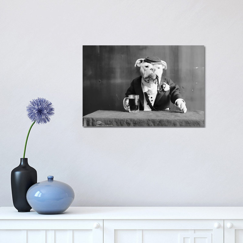 Bulldog, C1905 - Wrapped Canvas Print, 30.48 cm H x 45.72 cm W