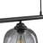 3-light Gradient Glass Dimmable Kitchen Island Pendant