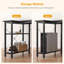 Bureau d'ordinateur 40 po avec tablettes réversibles-117986565