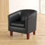 Darlene Faux Leather Armchair-16115811
