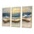 Toile naturelle avec cadre flottant