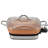 MegaChef 11.81 Inch Electric Fry Pan with Copper Coating