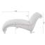 Chaise longue d'intérieur sans accoudoirs avec garniture cloutée Ricky