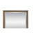 Miroir, aucun assemblage requis, finition gris verger