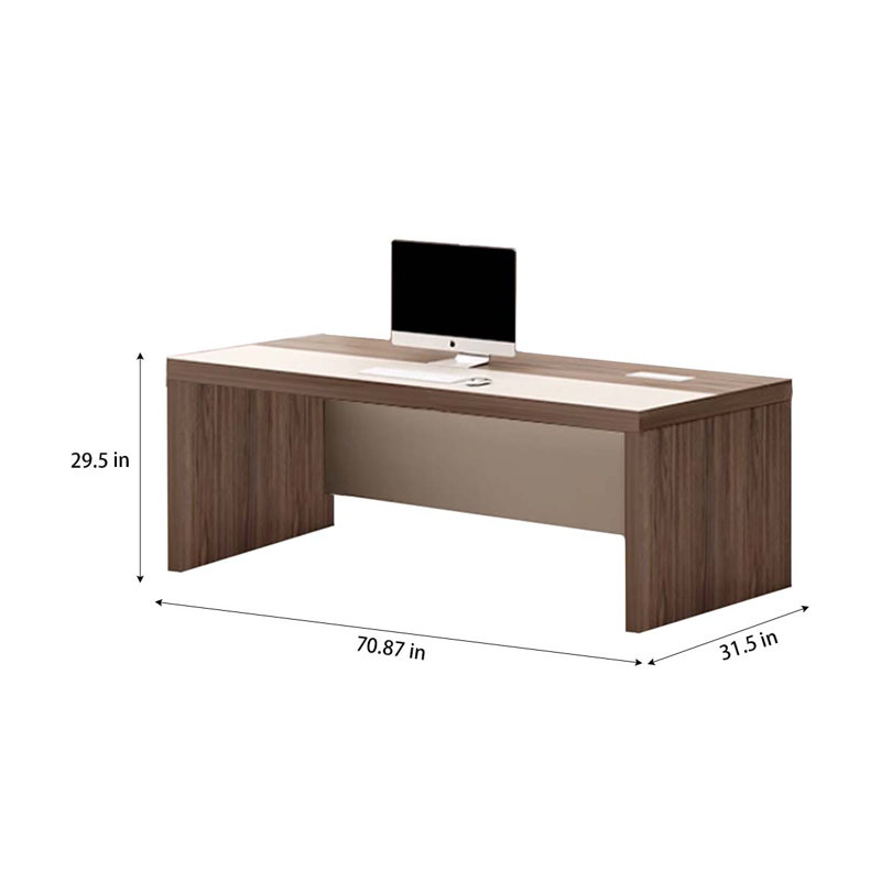 Simple luxury single modern style desk