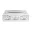 Chrome Disco Ball White Acrylic Decorative Tray-1205037186