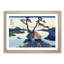 A View Of Mount Fuji Across Lake Suwa by Katsushika Hokusai - Single Picture Frame Painting-55457298-55457292