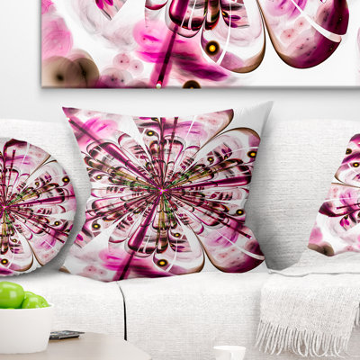Coussin de fleurs numériques perfect