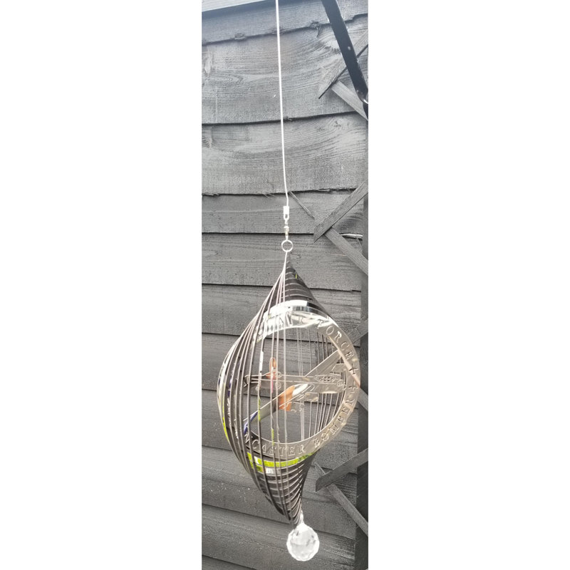 Castlegar Metal Abstract Suncatcher