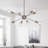 Davit 8 - Light Dimmable Sputnik Sphere Chandelier-2060118256