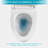 Ceramic One Piece Toilet,Single Flush With Soft Clsoing Seat