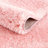 Libero Solid Shag Pink Area Rug-815606493