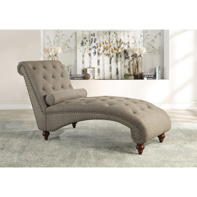 Chaise d'appoint large de 68,75 po Roeli