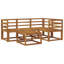 185.5cm Wide Patio Sectional Set