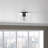 Henri Glass Flush Mount-152829145