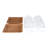 2PCS Bread Display Basket Bread Box with Lid-100137558